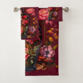 フローラ魔法ポーション – ウィッチービベス名前をカスタムする バスタオルセット (インサイチュ)