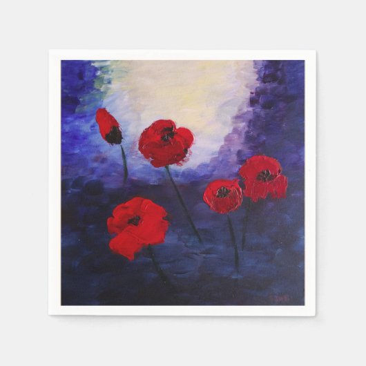 フローラ魔法紙ナプキン スタンダードカクテルナプキン (正面)