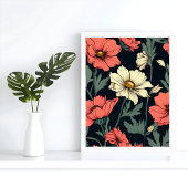 フローラ鮮やかの夢：開花のタペストリー フォトプリント           