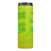 フローラ鮮やかアートワーク「プラントレディ」文字 タンブラー (裏面)