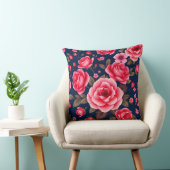 フローラ鮮やかエレガンス枕 クッション (椅子)