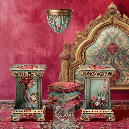 フローラ鮮やかカーネーションと蝶フィールド 薄葉紙