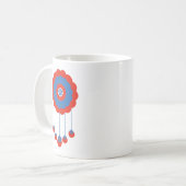 フローラ鮮やかハーモン コーヒーマグカップ (正面左)