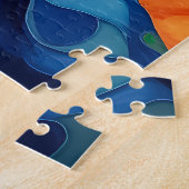 フローラ鮮やかファンタジーウーマンジグソーパズル ジグソーパズル (側面)