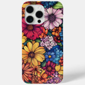フローラ鮮やかブーケiPhoneケース Case-Mate iPhoneケース (裏面)