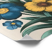 フローラ鮮やかポスター ポスター (角)