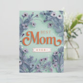 フローラ鮮やかマザーズのデイカード 招待状 (スタンド正面)