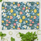 フローラ鮮やかメドレー キッチンタオル (折り畳み)