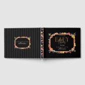 フローラ鮮やかワイルドフラワー&ハニービーベイビーシャワー ゲストブック (全面)