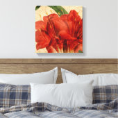 フローラ鮮やか八 キャンバスプリント (インサイチュ (寝室))