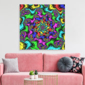 フローラ鮮やか散布 キャンバスプリント (インサイチュ (リビング))