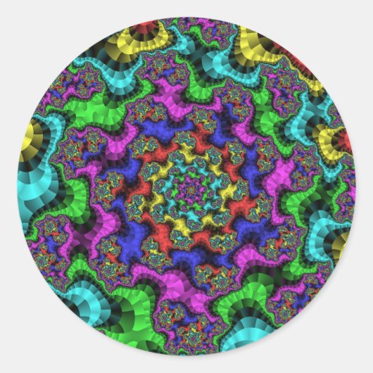 フローラ鮮やか散布 ラウンドシール (正面)