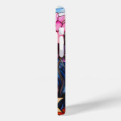 フローラ鮮やか用ステンドグラス美術 Case-Mate iPhoneケース (裏面 / 左)