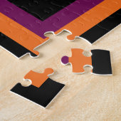 フローラ鮮やか糖スカル作品 ジグソーパズル (側面)