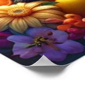 フローラ鮮やか・フルーツ交響曲 ポスター (角)