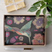 フローラ鳥デザイン | 自然インスパイア作品 薄葉紙 (ギフト)