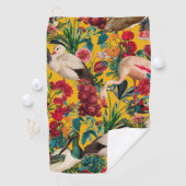 フローラ鳥類第十八号 ゴルフタオル (インサイチュ)