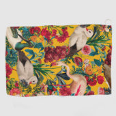 フローラ鳥類第十八号 ゴルフタオル (横)