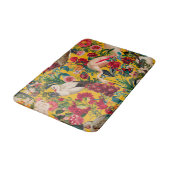 フローラ鳥類第十八号 バスマット (アングル)