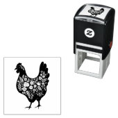 フローラ鶏 セルフインキングスタンプ (インサイチュ)