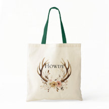 フローラ鹿〔雄ジカの〕枝角女性のカーボーイ