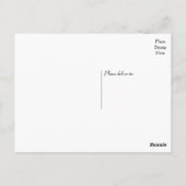 フローラ黄色ひまわり花、愛、ありがとう ポストカード (裏面)