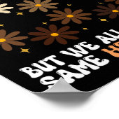 フローラ黒の履歴月 ポスター (角)