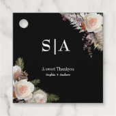 フローラ黒挽歌 | サンキューテラコッタ結婚の フェイバータグ (正面)