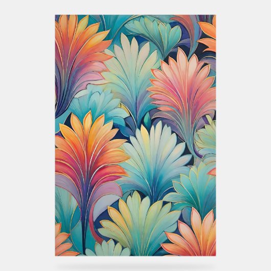 フローラ1フローラパステルアクリルサイン アクリルサイン (正面)