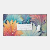 フローラ1フローラパステルデスクマット デスクマット (キーボード&マウス)