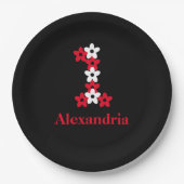 フローラ1歳 ペーパープレート (正面)