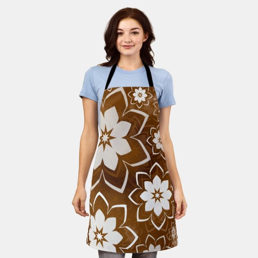 フローラ13 エプロン (着用した状態)