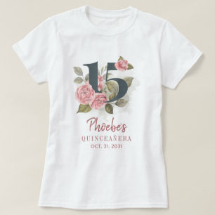 フローラ15誕生日キンセアニェラマッチングパーティー Tシャツ