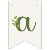 フローラ18ハッピーバースデーバンティングバナー バンティングフラッグ (第3の旗)