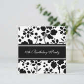 フローラ18バースデーパーティ招待状 招待状 (スタンド正面)