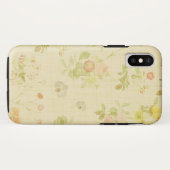 フローラ1 Apple iPhone X、タフな電話ケース Case-Mate iPhoneケース (裏面(横))