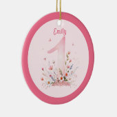 フローラ1stバースデーカスタムタワンフェアリープリンセス セラミックオーナメント (右)