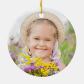 フローラ1stバースデーカスタムタワンフェアリープリンセス セラミックオーナメント (裏面)