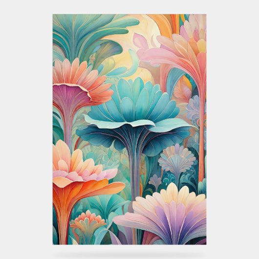 フローラ2フローラパステルアクリルサイン アクリルサイン (正面)