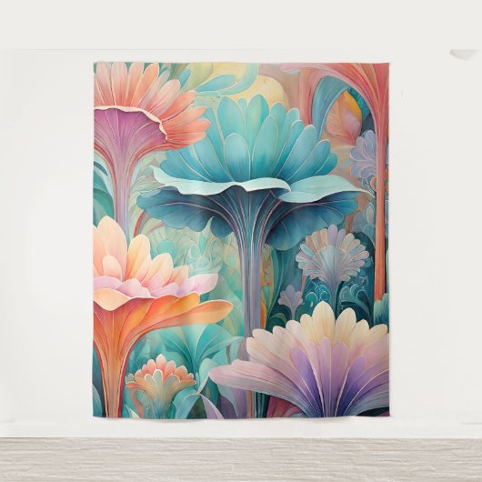 フローラ2フローラパステルタペストリー タペストリー (正面)