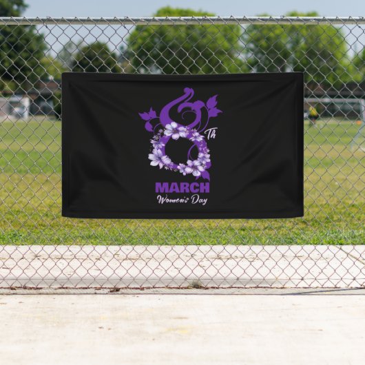 フローラ2025国際的年3月8日 横断幕 (インサイチュ)