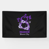 フローラ2025国際的年3月8日 横断幕 (横)