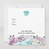 フローラ21歳のパーティの招待状 招待状 (裏面)