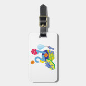 フローラ21th誕生日ラゲージタグ ラゲッジタグ (正面縦)