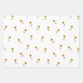 フローラ3パック ラッピングペーパーシート (正面2)