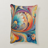 フローラ3フローラパステルアクセントピロー アクセントクッション (裏面(縦))