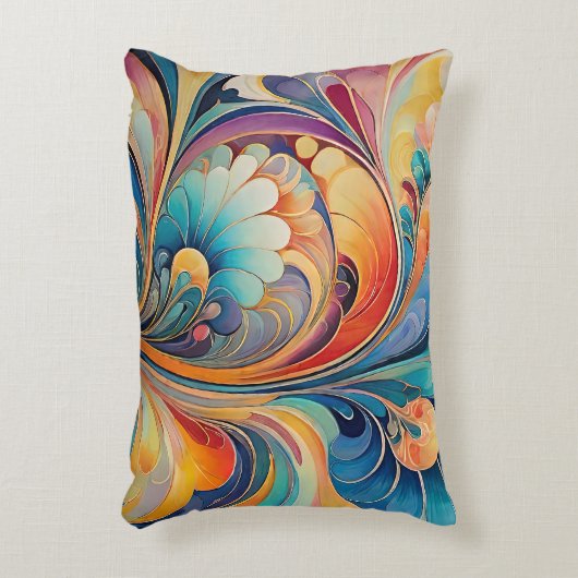 フローラ3フローラパステルアクセントピロー アクセントクッション (正面(垂直))