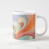 フローラ3フローラパステルスペシャリティマグ ジャンボコーヒーマグカップ (右)