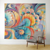 フローラ3フローラパステルタペストリー タペストリー (インサイチュ(横))