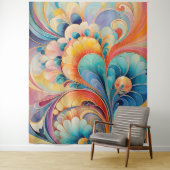 フローラ3フローラパステルタペストリー タペストリー (インサイチュ)